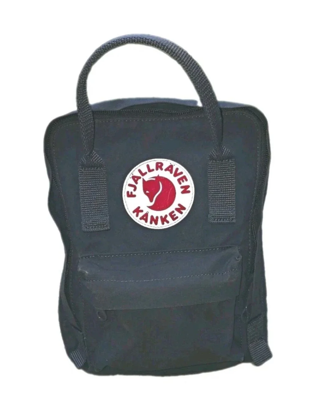 Fjallraven Kanken Mini Backpack Gray W/ Seat Pad